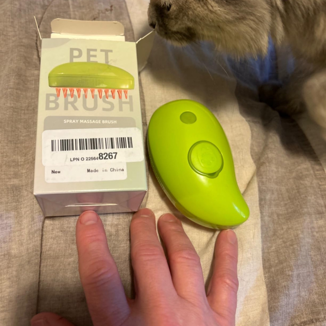 CEPILLO DE VAPOR PARA MASCOTAS 🐱🐶
